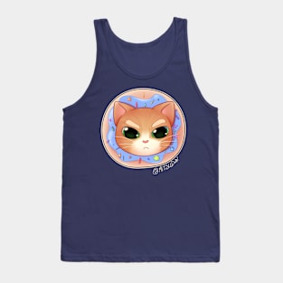 Ginger Cat Donut Tank Top